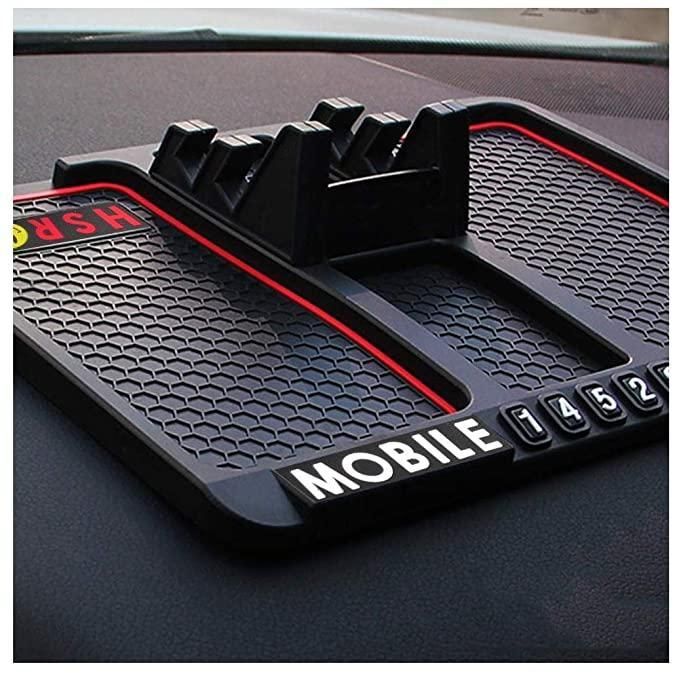 HSR Silicone Dashboard Phone Holder – Black