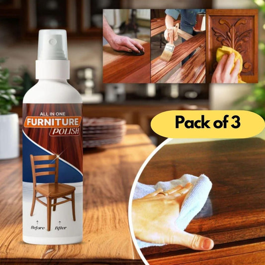 All In One Furniture Polish – Pack of 3 (450 g)