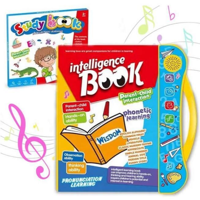 Intelligence Phonetic Learning E-Book with Sound – Preschool Learning for Toddlers