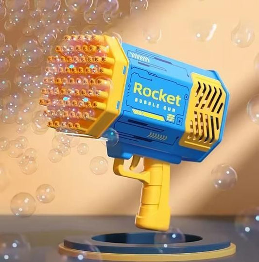 Bubble Gun Machine – Automatic Soap-Based Bubble Blower for Kids