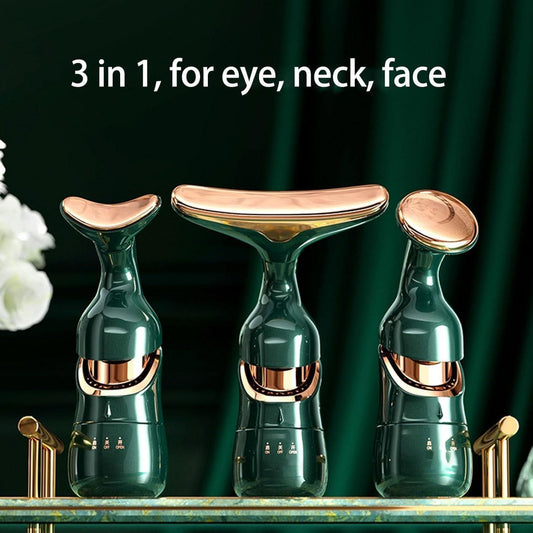 3 in 1 Anti-Wrinkle Facial Massager for Skin Care