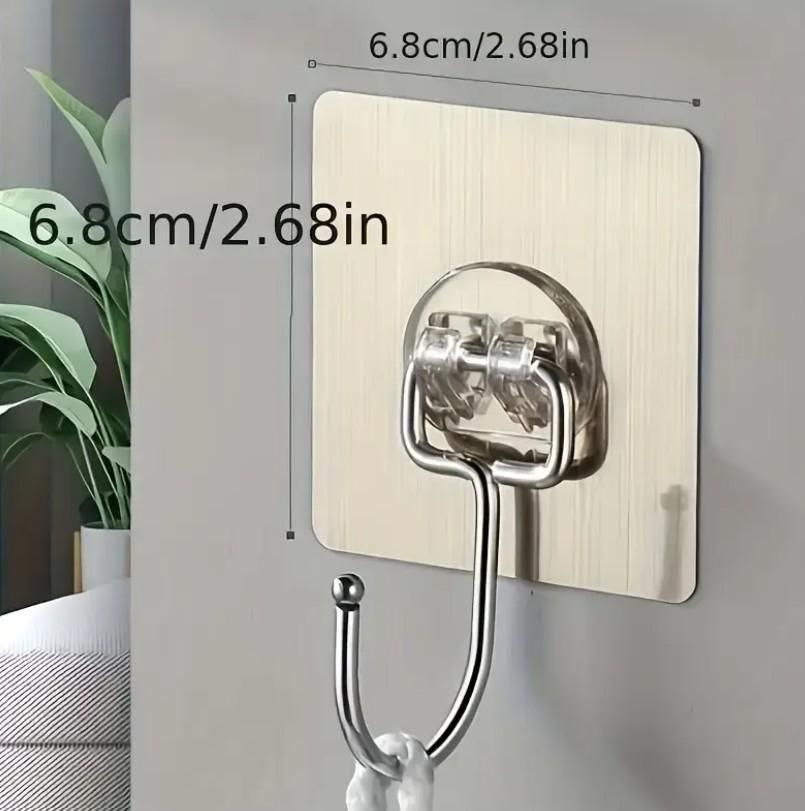 Golden Large Hooks for Hanging – Pack of 10