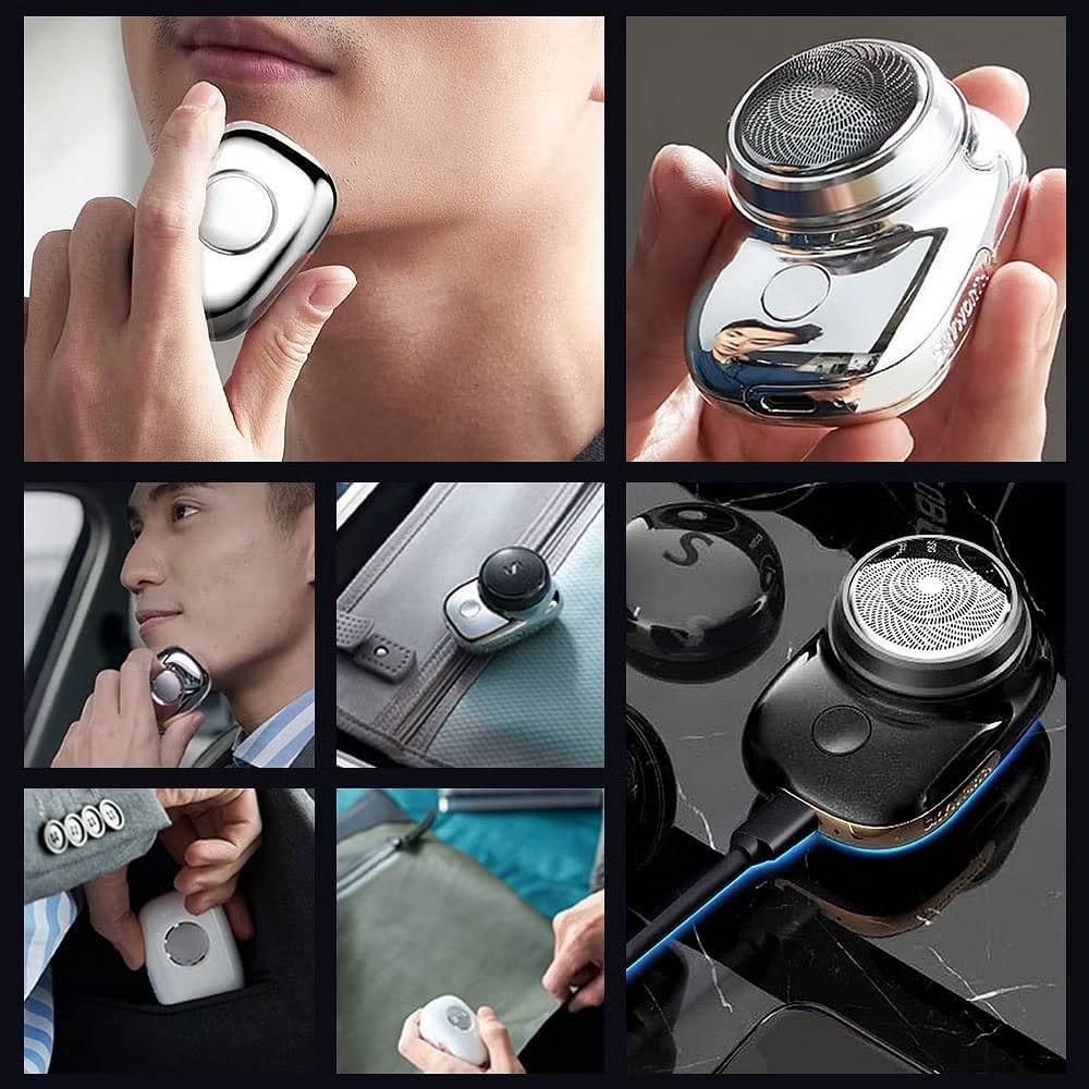 Mini Electric Shaver – Compact & Portable Grooming Tool