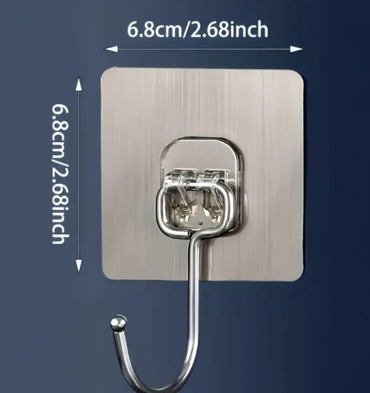 Golden Large Hooks for Hanging – Pack of 10