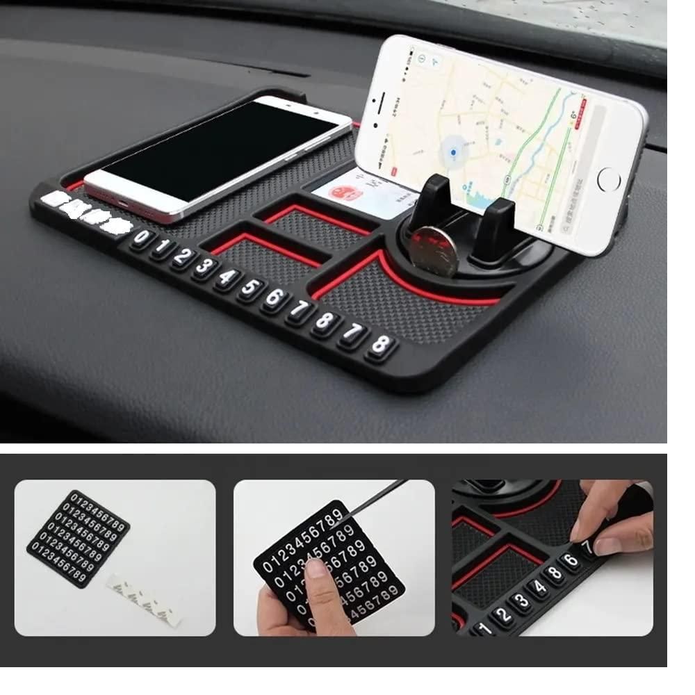 HSR Silicone Dashboard Phone Holder – Black