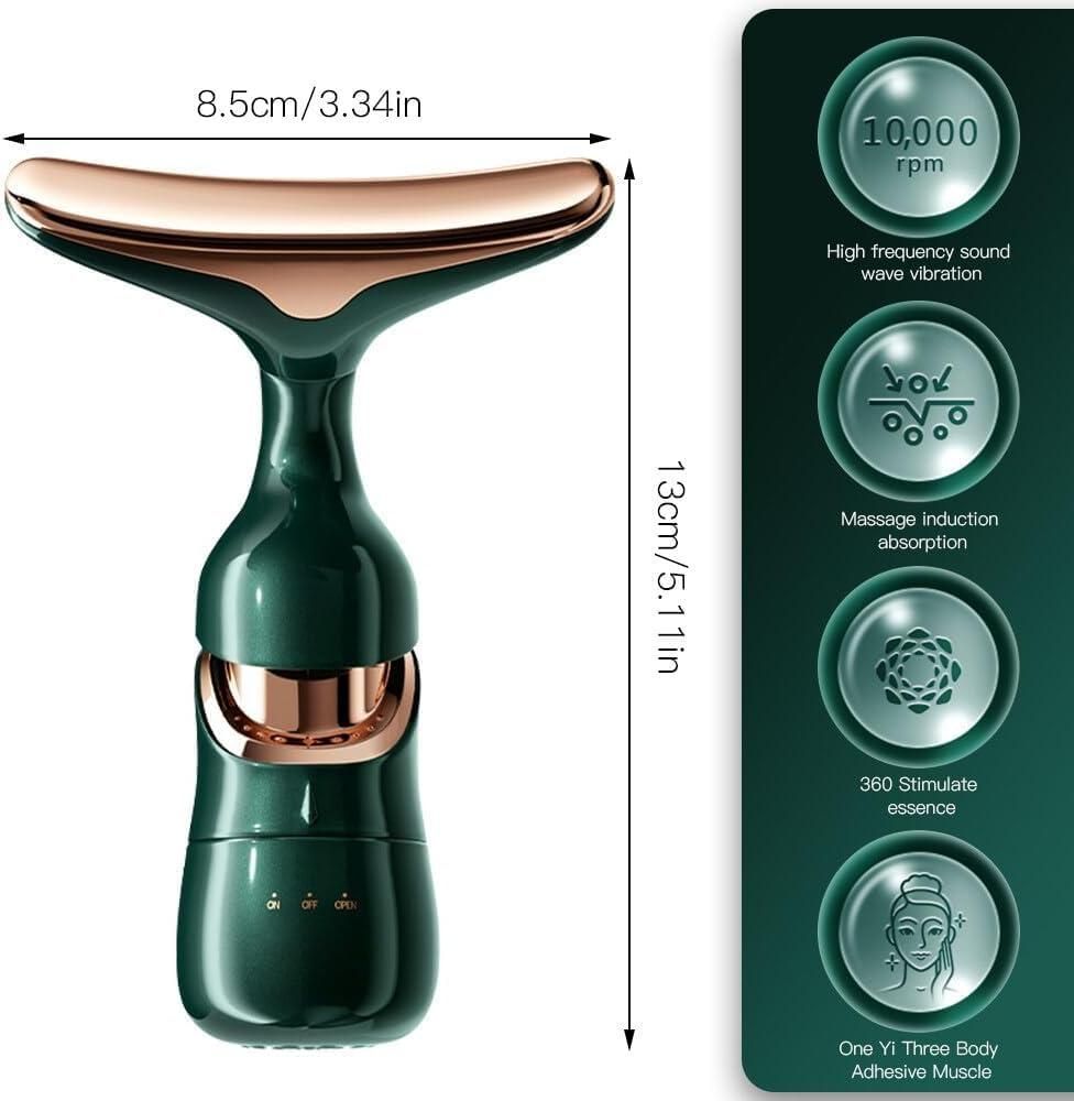 3 in 1 Anti-Wrinkle Facial Massager for Skin Care