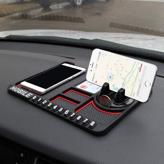 HSR Silicone Dashboard Phone Holder – Black