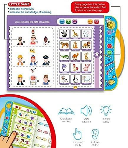 Intelligence Phonetic Learning E-Book with Sound – Preschool Learning for Toddlers