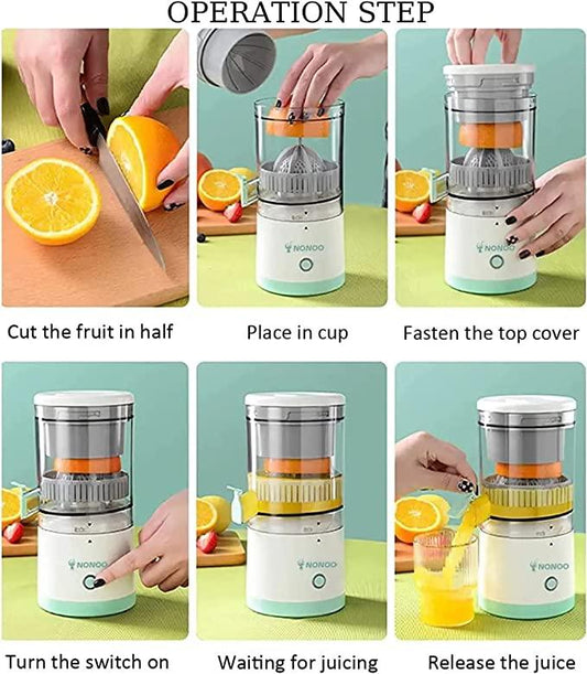 Electric Citrus Juicer – USB Rechargeable & Portable