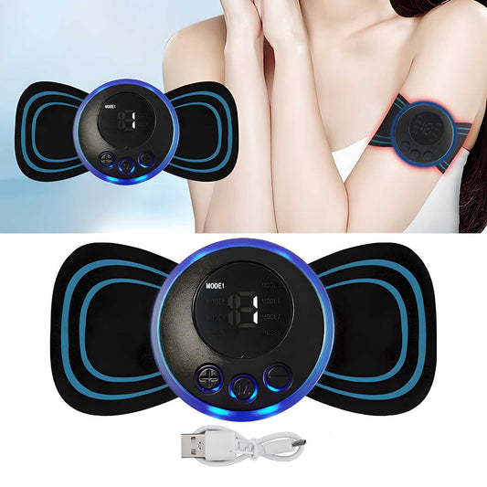 Mini Electric Massager – 8 Modes & 19 Strength Levels (Rechargeable)