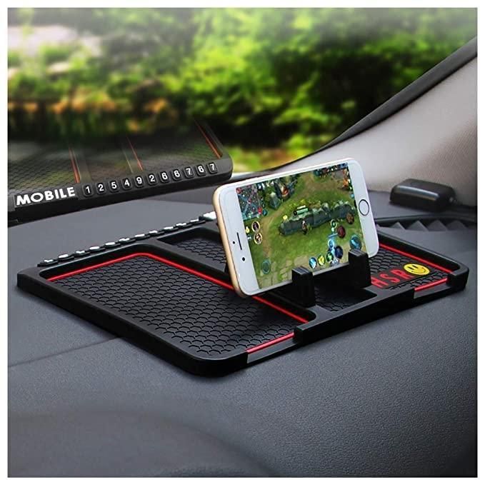 HSR Silicone Dashboard Phone Holder – Black